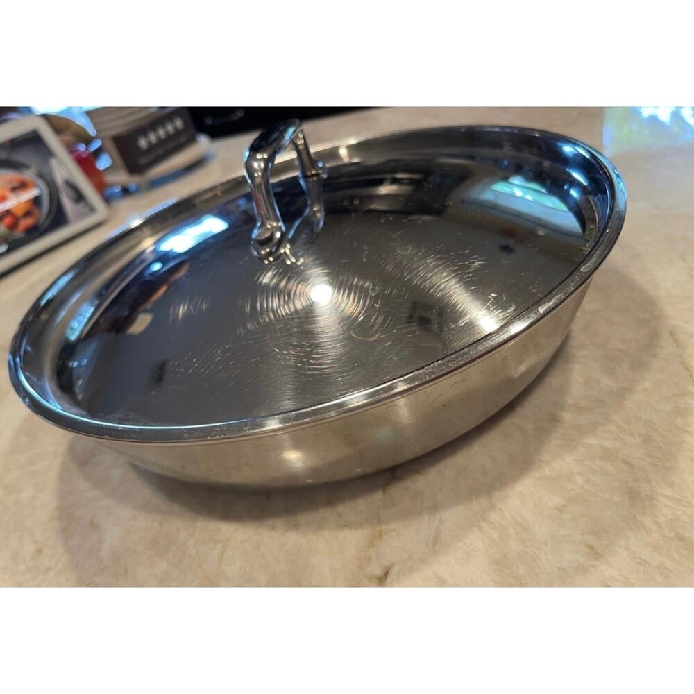 Paul Revere Revere Wear 1801 stainless steel 12” pan with lid